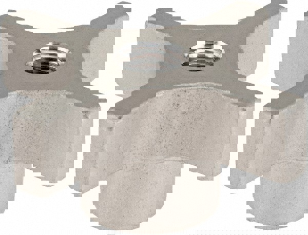 Lobed Knob: 63.5 mm Head Dia, 4 Points, Aluminum